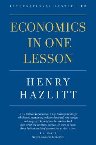 Cover of Economics in One Lesson: British English Edition