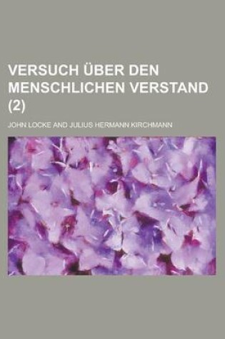 Cover of Versuch Uber Den Menschlichen Verstand (2)