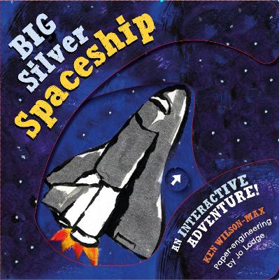 Book cover for The The Big Silver Spaceship