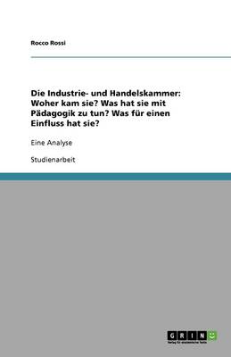 Cover of Die Industrie- und Handelskammer