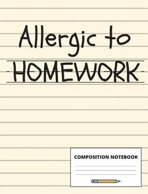 Book cover for Allergic to Homework