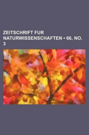 Cover of Zeitschrift Fur Naturwissenschaften