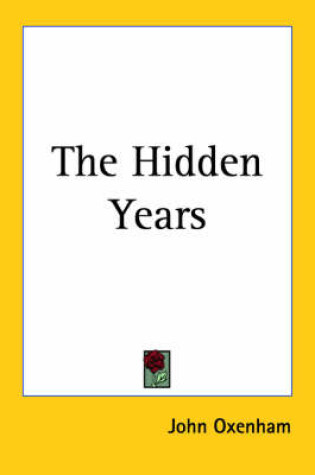 Cover of The Hidden Years