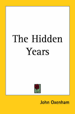 Book cover for The Hidden Years