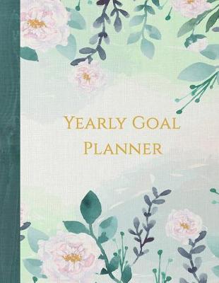 Book cover for Yearly Goal Planner