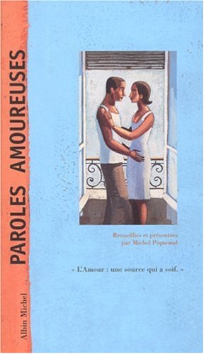 Book cover for Paroles Amoureuses