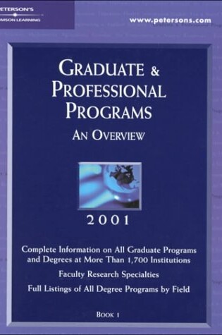 Cover of Graduate Guides Set 2001 6v