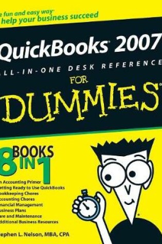 Cover of QuickBooks 2007 All–in–One Desk Reference For Dummies 3e