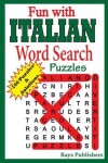 Book cover for Fun with Italian - Word Search Puzzles