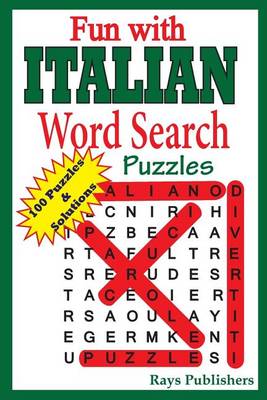 Book cover for Fun with Italian - Word Search Puzzles