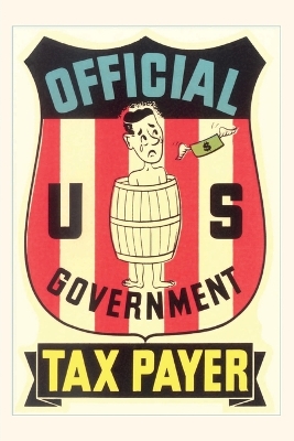 Cover of Vintage Journal Impoverished Taxpayer in Barrel