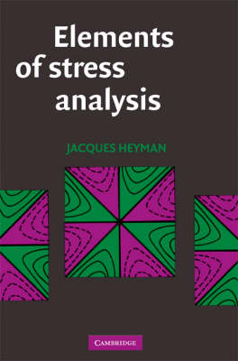 Book cover for Elements of Stress Analysis