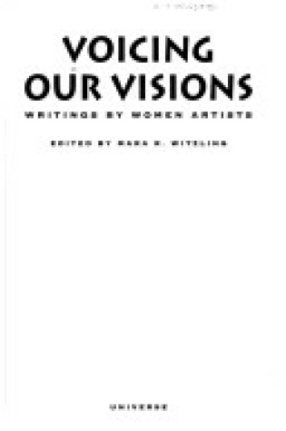 Cover of Voicing Our Visions