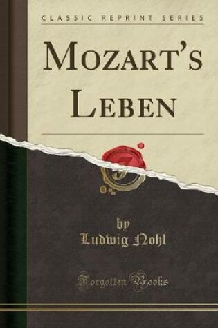 Cover of Mozart's Leben (Classic Reprint)