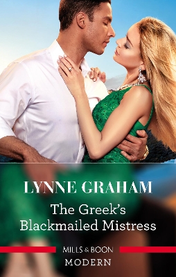 Book cover for The Greek's Blackmailed Mistress