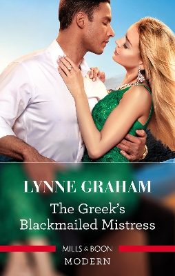 Cover of The Greek's Blackmailed Mistress