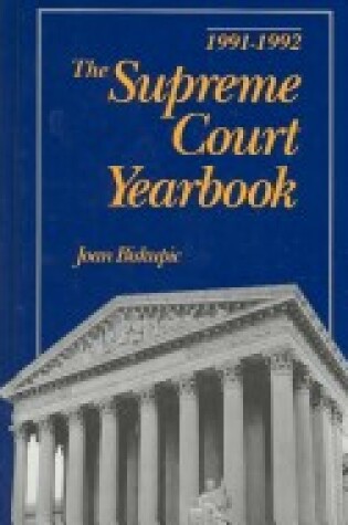 Cover of Supreme Court Yearbook, 1991-1992