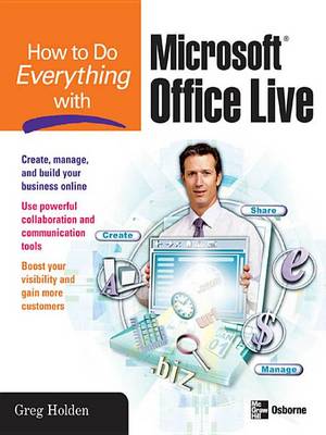 Cover of How to Do Everything with Microsoft Office Live