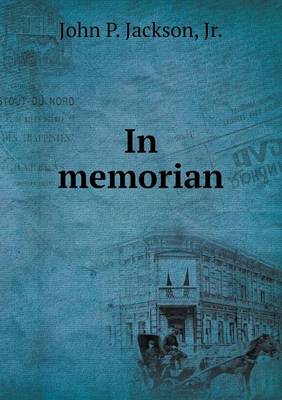 Book cover for In memorian
