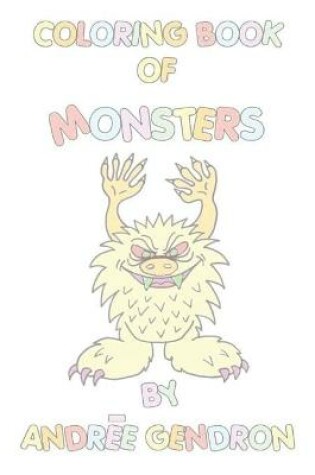 Cover of Coloring Book of Monsters