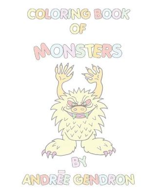 Book cover for Coloring Book of Monsters