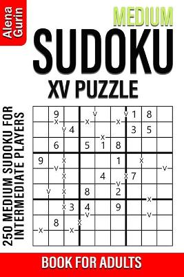 Book cover for Medium Sudoku XV Puzzle Book for Adults