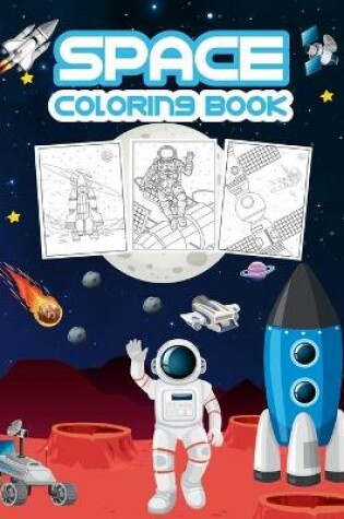 Cover of Space Coloring Book