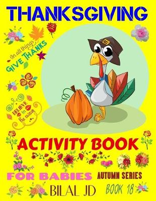 Book cover for Thanksgiving Activity Book for Babies