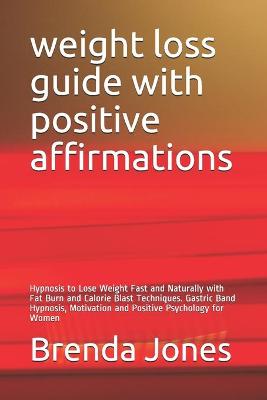 Book cover for weight loss guide with positive affirmations