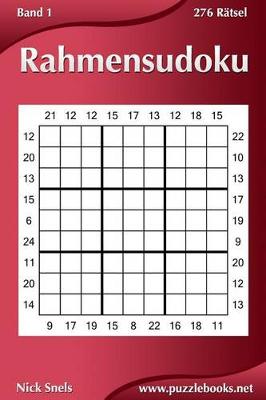 Cover of Rahmensudoku - Band 1 - 276 Rätsel