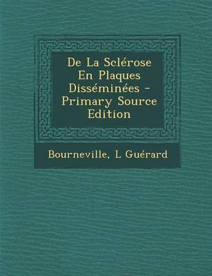 Book cover for de La Sclerose En Plaques Disseminees