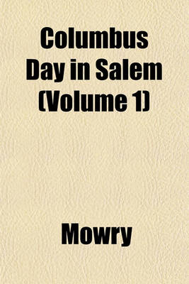 Book cover for Columbus Day in Salem (Volume 1)