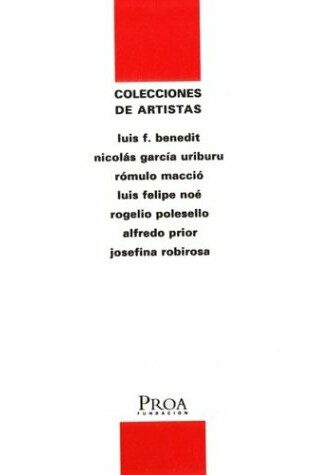 Cover of Colecciones de Artistas