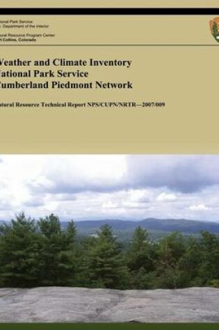 Cover of Weather and Climate Inventory National Park Service Cumberland Piedmont Network