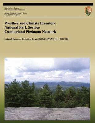 Cover of Weather and Climate Inventory National Park Service Cumberland Piedmont Network