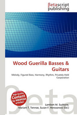 Book cover for Wood Guerilla Basses & Guitars