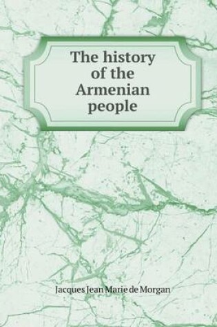 Cover of The history of the Armenian people