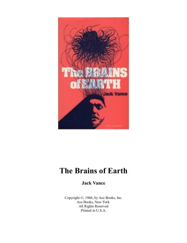 Book cover for Brains of Earth