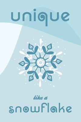 Book cover for Unique like a snowflake