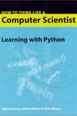 Cover of How to Think Like a Computer Scientist: Learning with Python