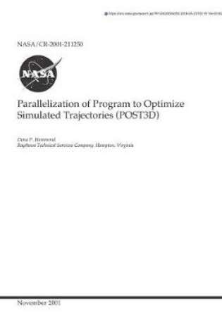Cover of Parallelization of Program to Optimize Simulated Trajectories (Post3d)