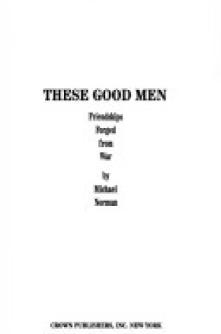 Cover of These Good Men