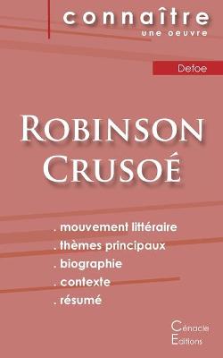Book cover for Fiche de lecture Robinson Crusoe de Daniel Defoe (Analyse litteraire de reference et resume complet)