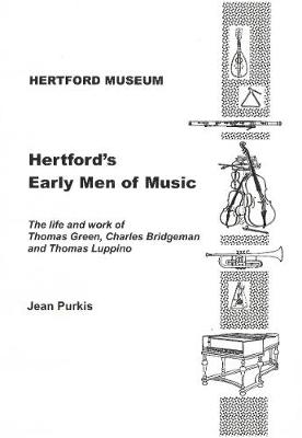 Book cover for Hertford's Early Men of Music