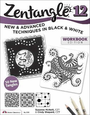 Book cover for Zentangle 12, Workbook Edition