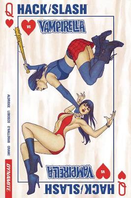 Book cover for Hack/Slash vs. Vampirella