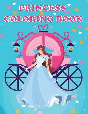 Book cover for Princess Coloring Book