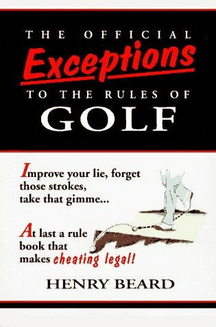 Cover of The Official Exceptions to the Rules of Golf