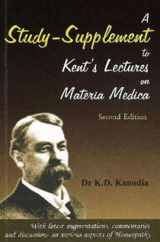 Cover of A Study Supplement to Kent's Lectuers on Materia Medica