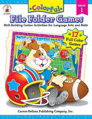 Cover of Colorful File Folder Games, Grade 1